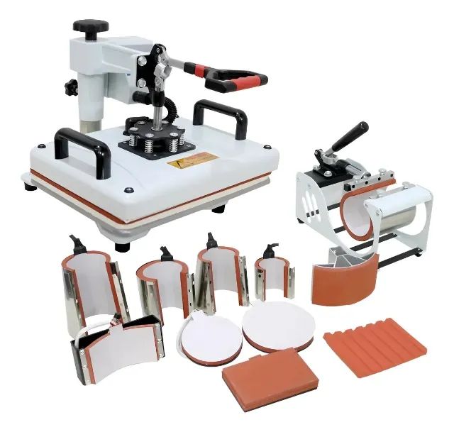 Prensa Térmica Sublimação 8 Em 1