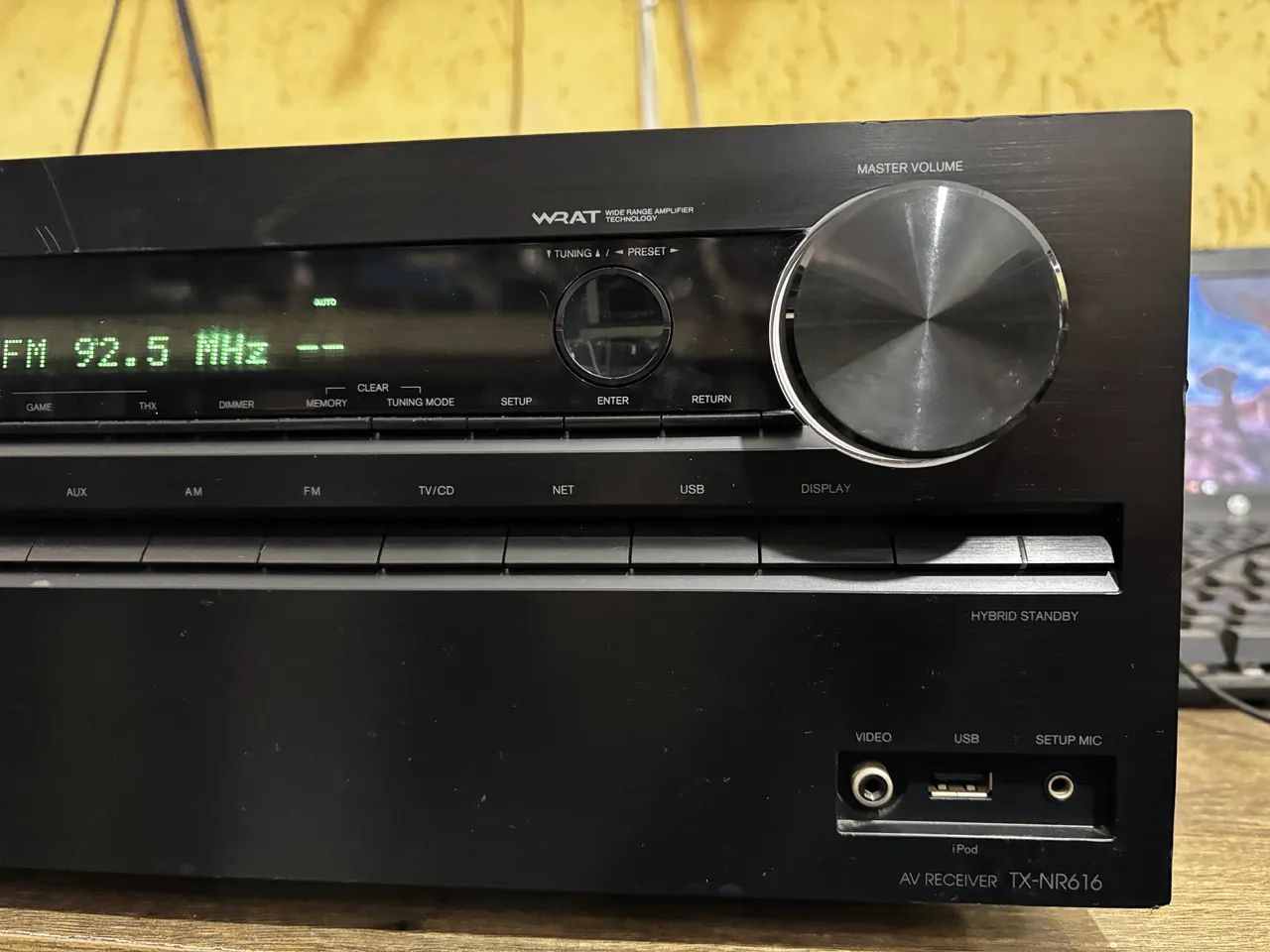 Receiver Onkyo TX-NR 616 - Equipamentos e Acessórios de Som