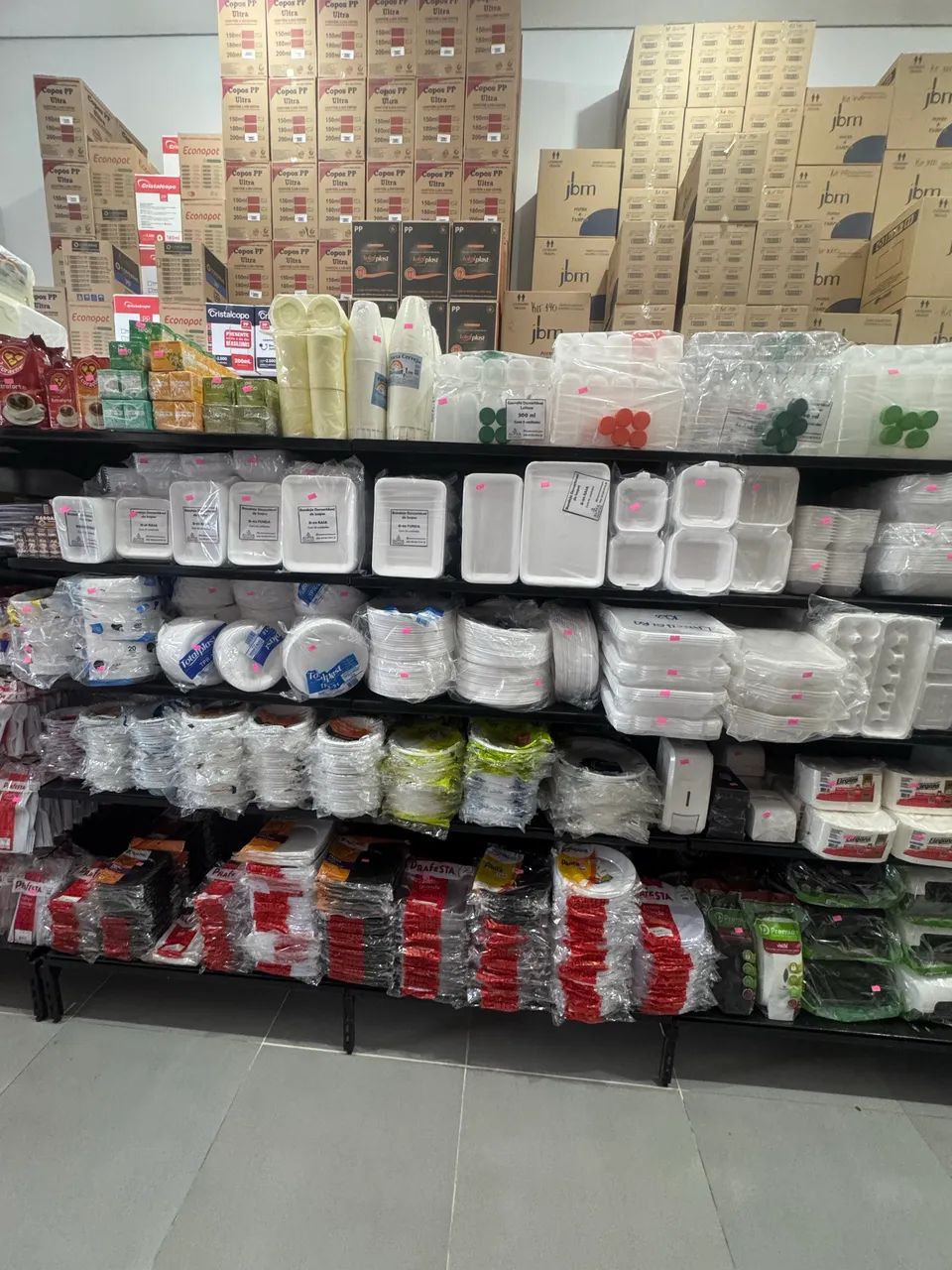 *GÔNDOLA/PRATELEIRA DE AÇO 4,60m - IDEAL PRA MERCADO E LOJA* - Foto 2