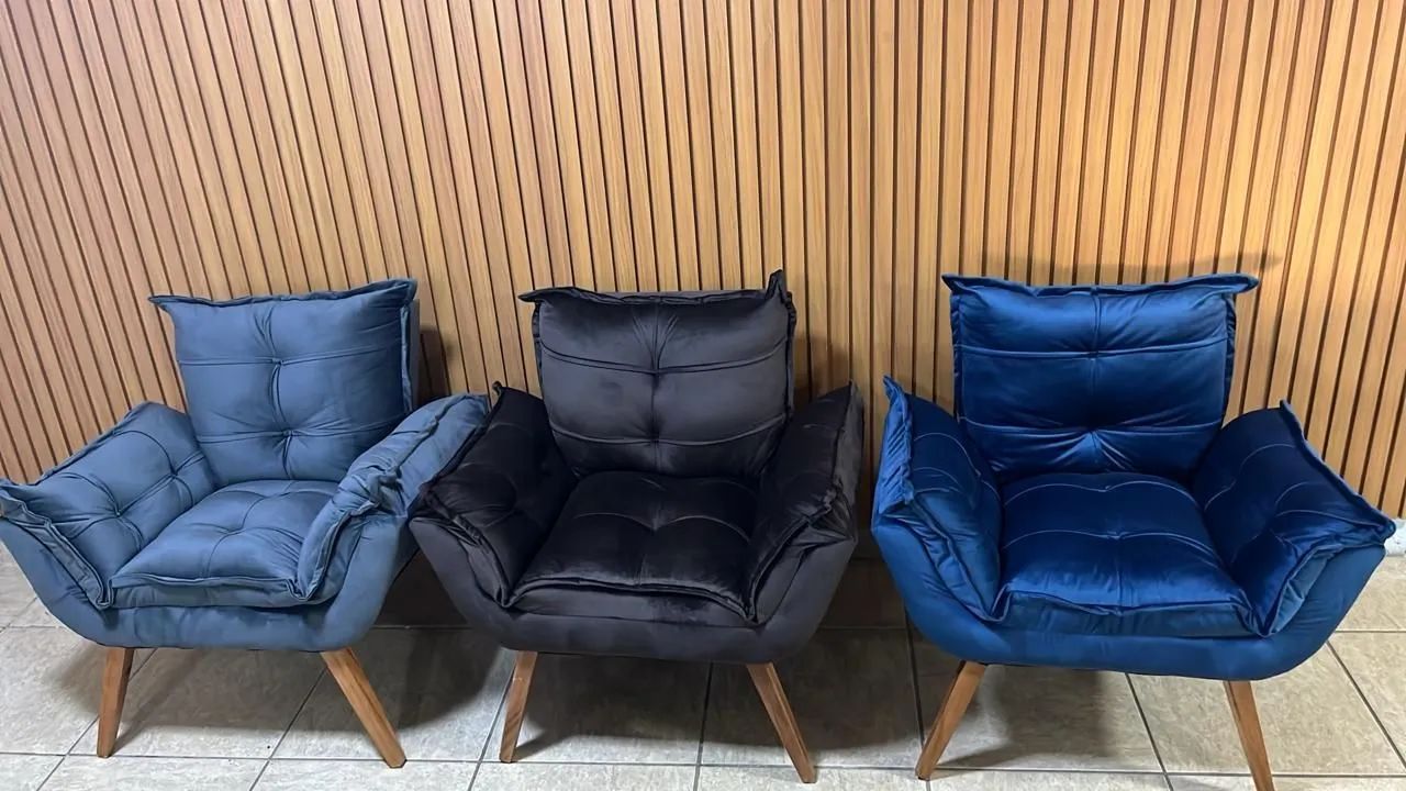 Poltrona Opala Nova a pronta entrega 