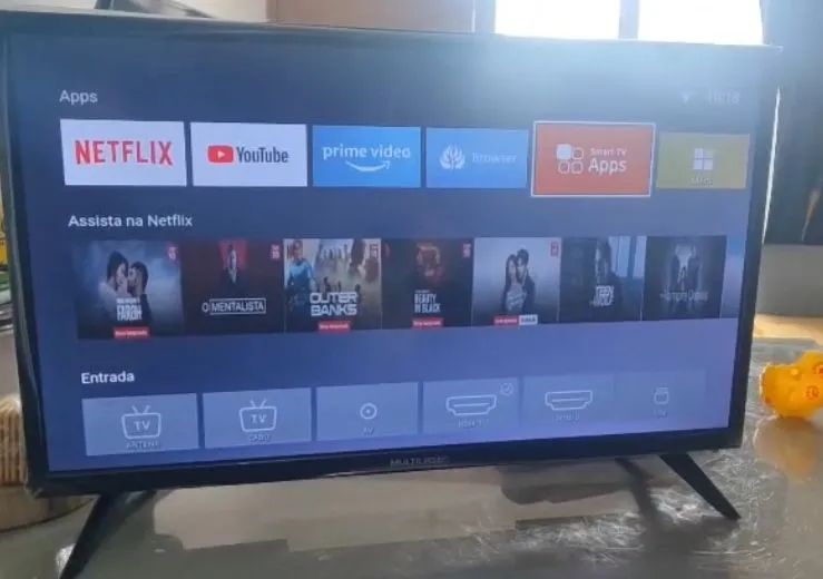 Tv Multilaser smart 24 polegadas  - Foto 5