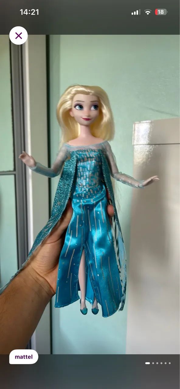 Boneca Elsa Disney store - Foto 2