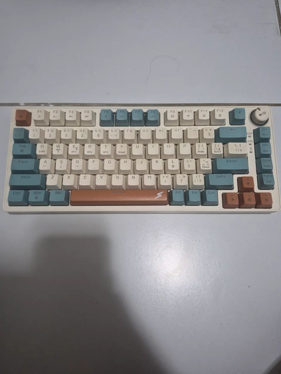Teclado Gamer Ribbon superframe 75% abnt - Foto 2