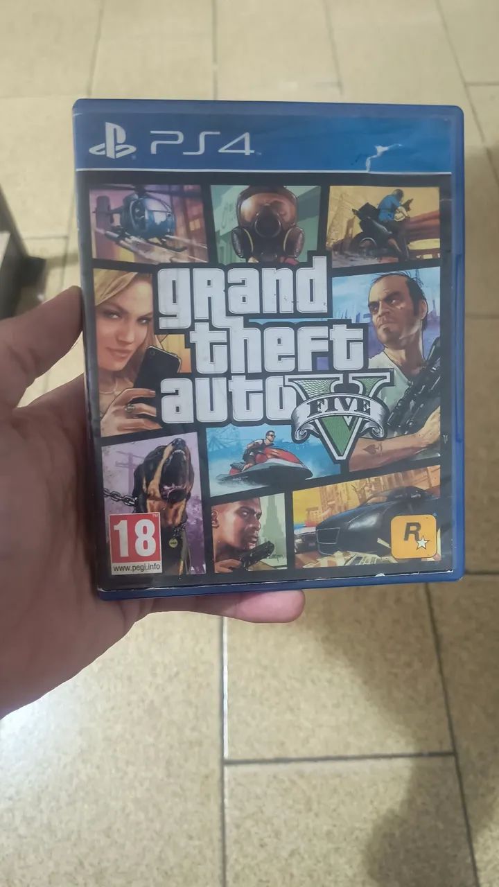 Jogo Ps4 GTA V 