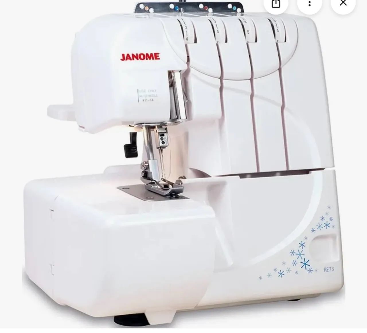 Máquina de overlock JANOME