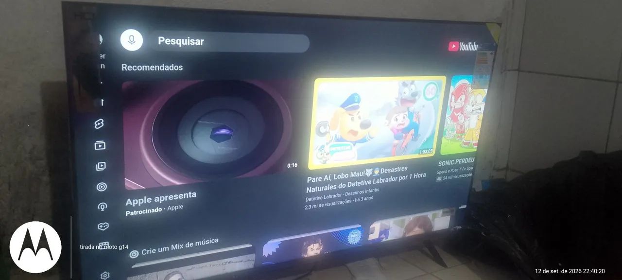Televisão HQ Smart 43 polegadas - Nova