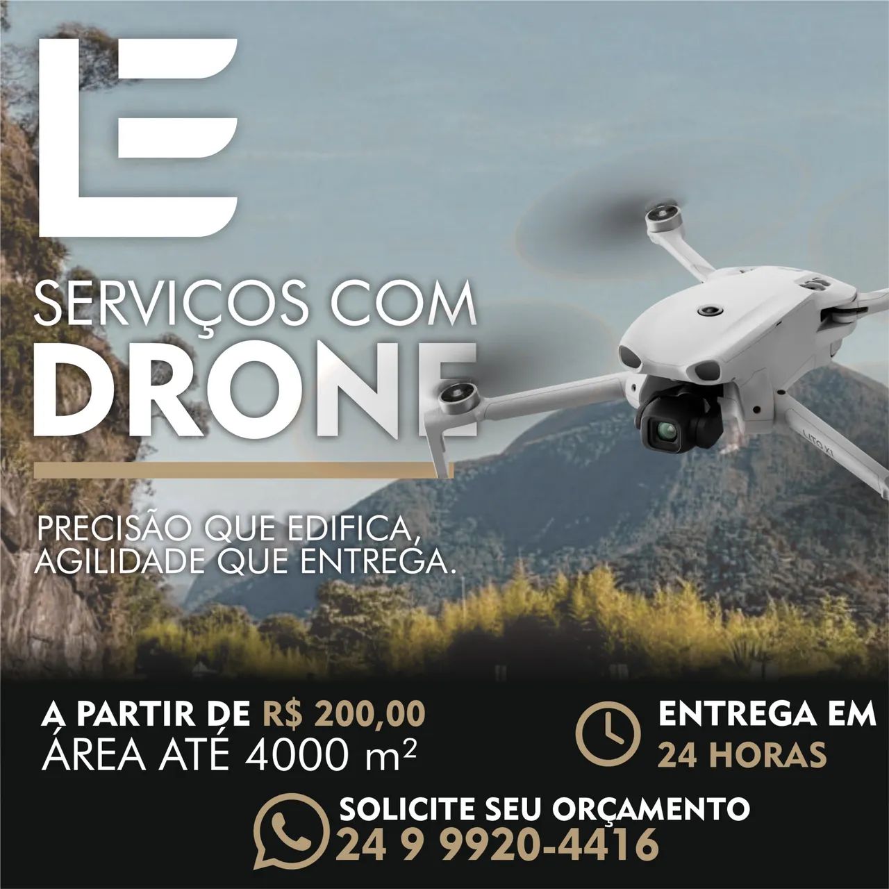Serviços de Drone e Mapeamento Aéreo Profissional