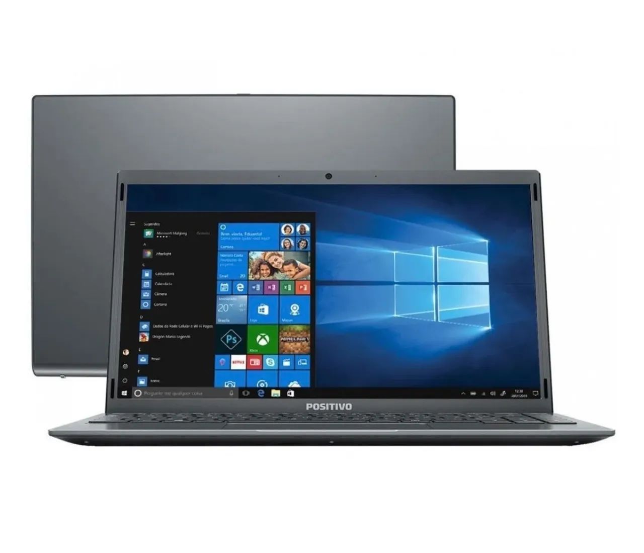 Notebook Positivo Motion Gray Q4128C-S  - Foto 2
