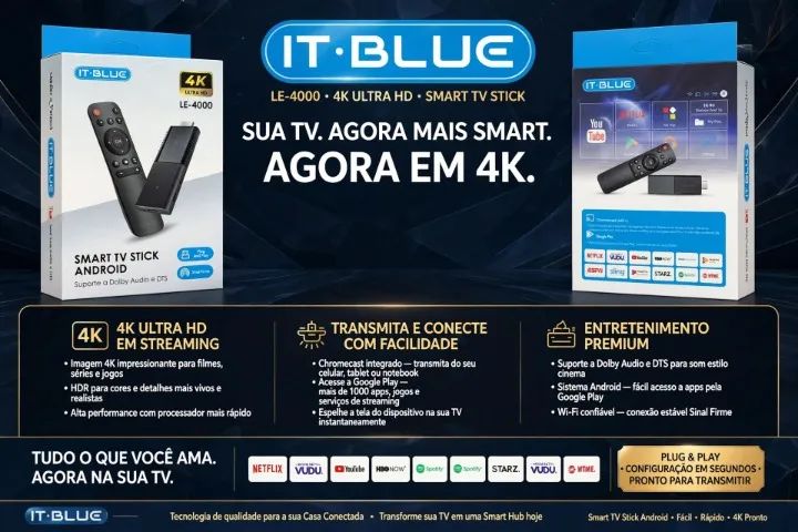 SMART TV STICK ANDROID 