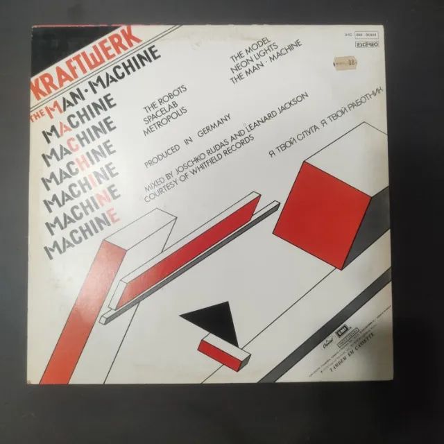 LP Kraftwerk - The Man Machine (1978) - Foto 2