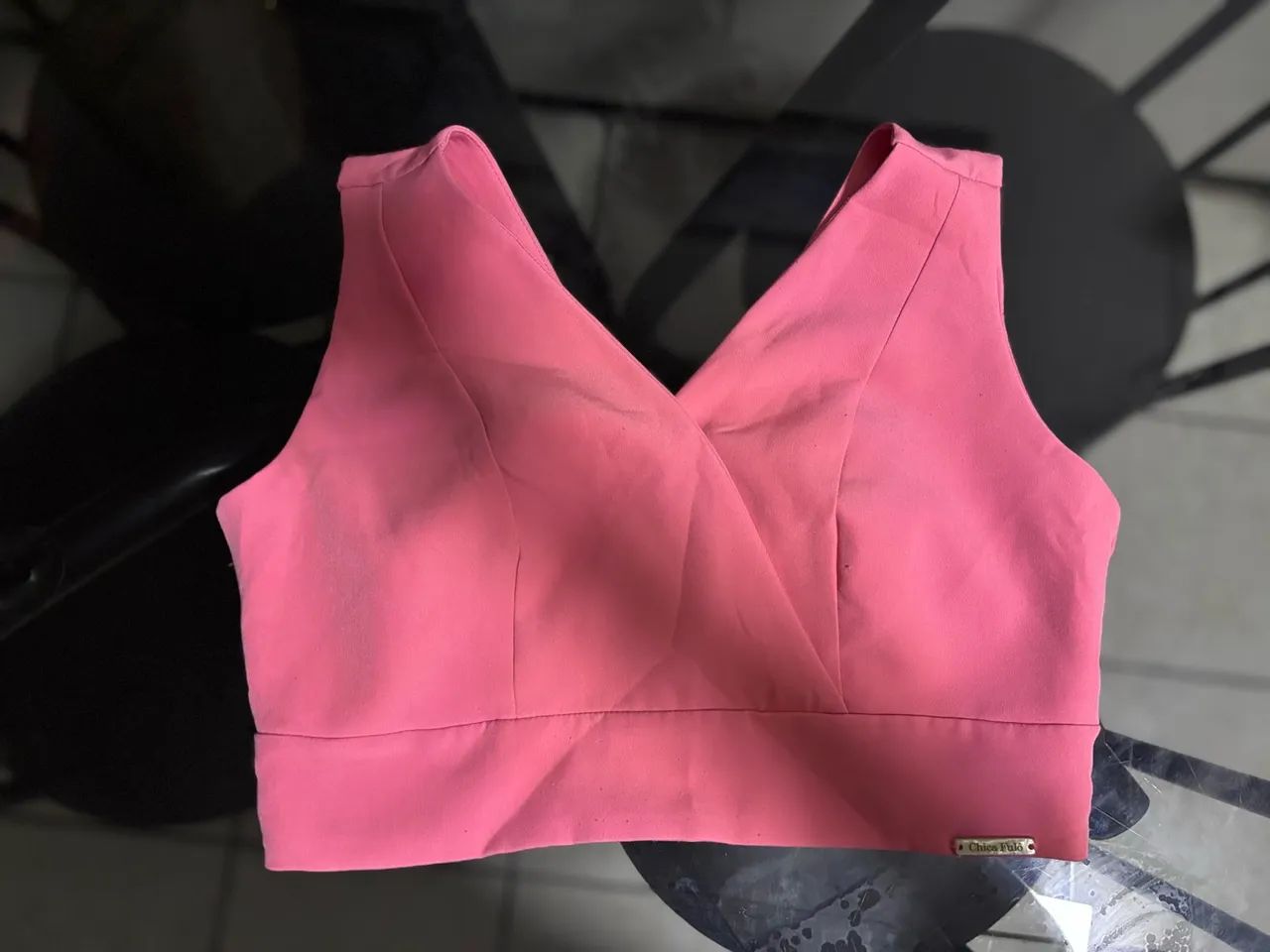 Vendo cropped Chica Flor