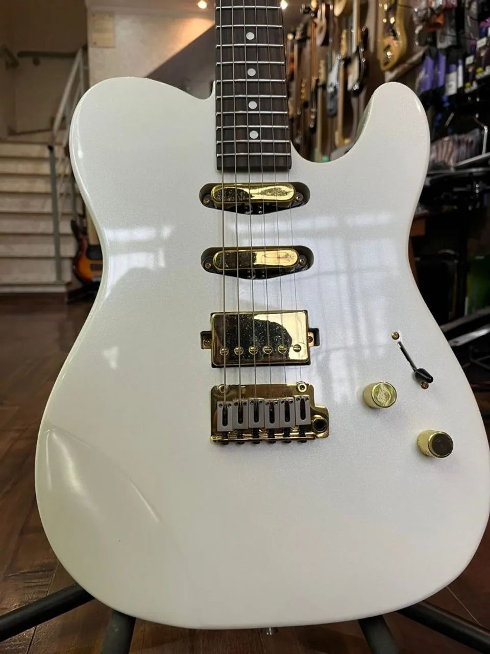 Seizi Katana Sakura HSS Pearl White Gold 