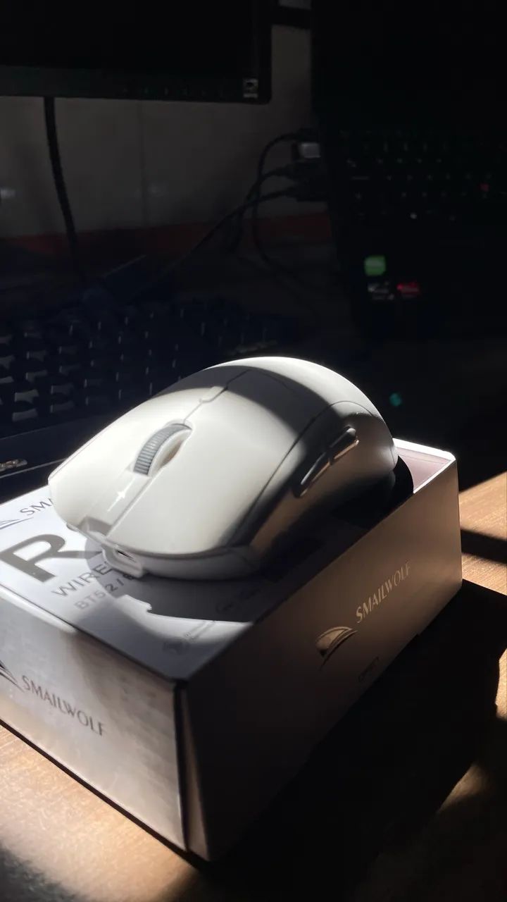 Mouse Gamer Branco Sensor PAW3311 - Foto 2
