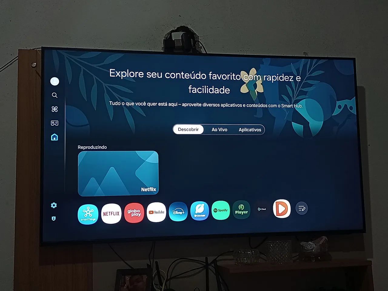 Smart Tv 55 ''Crystal tudo em 1  - Foto 2