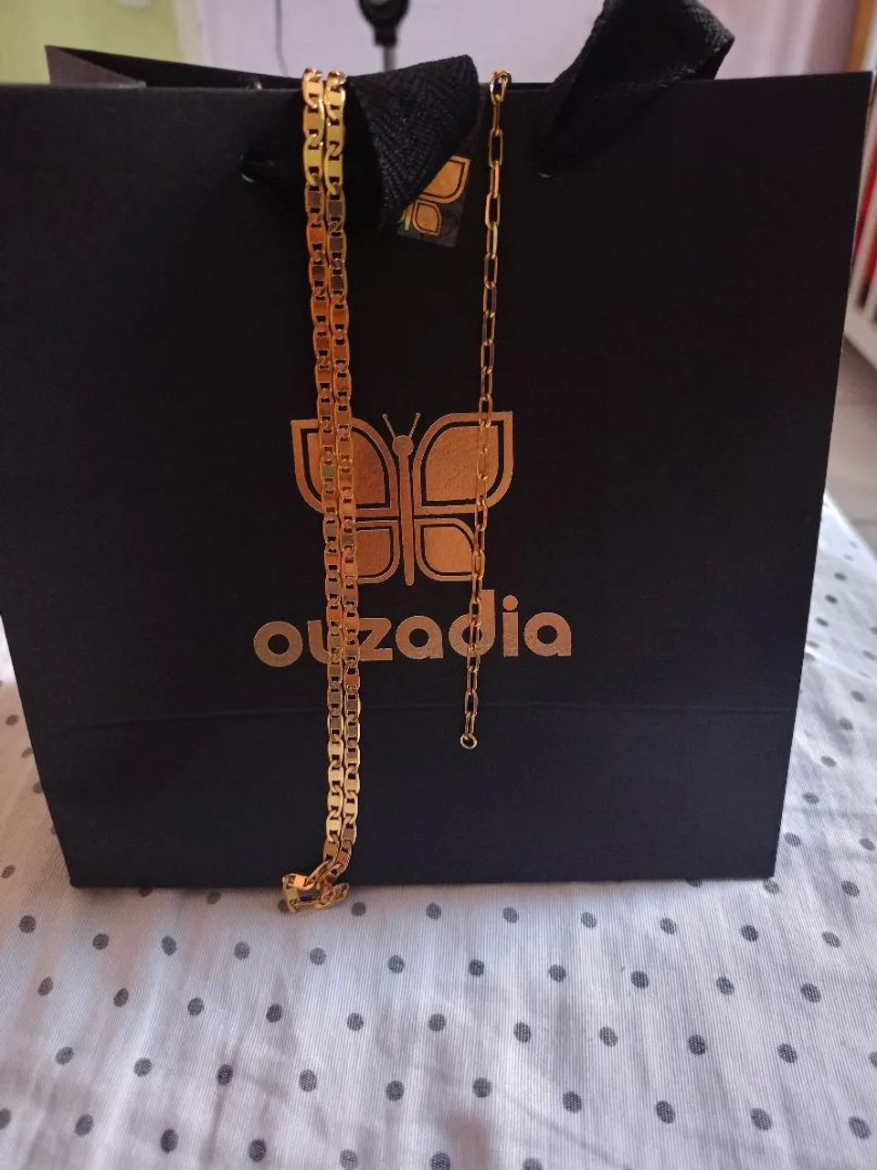 Vendo cordão e pulseira 
