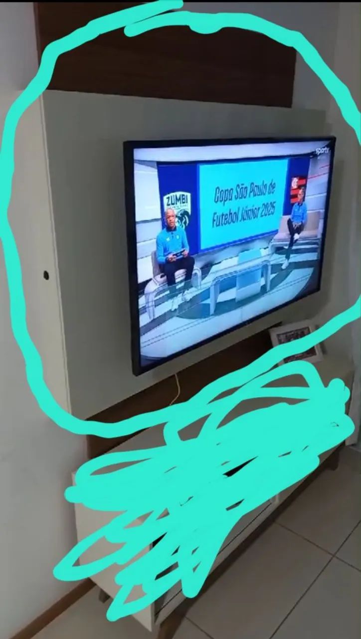 Painel TV Sala - até 55" - Foto 4