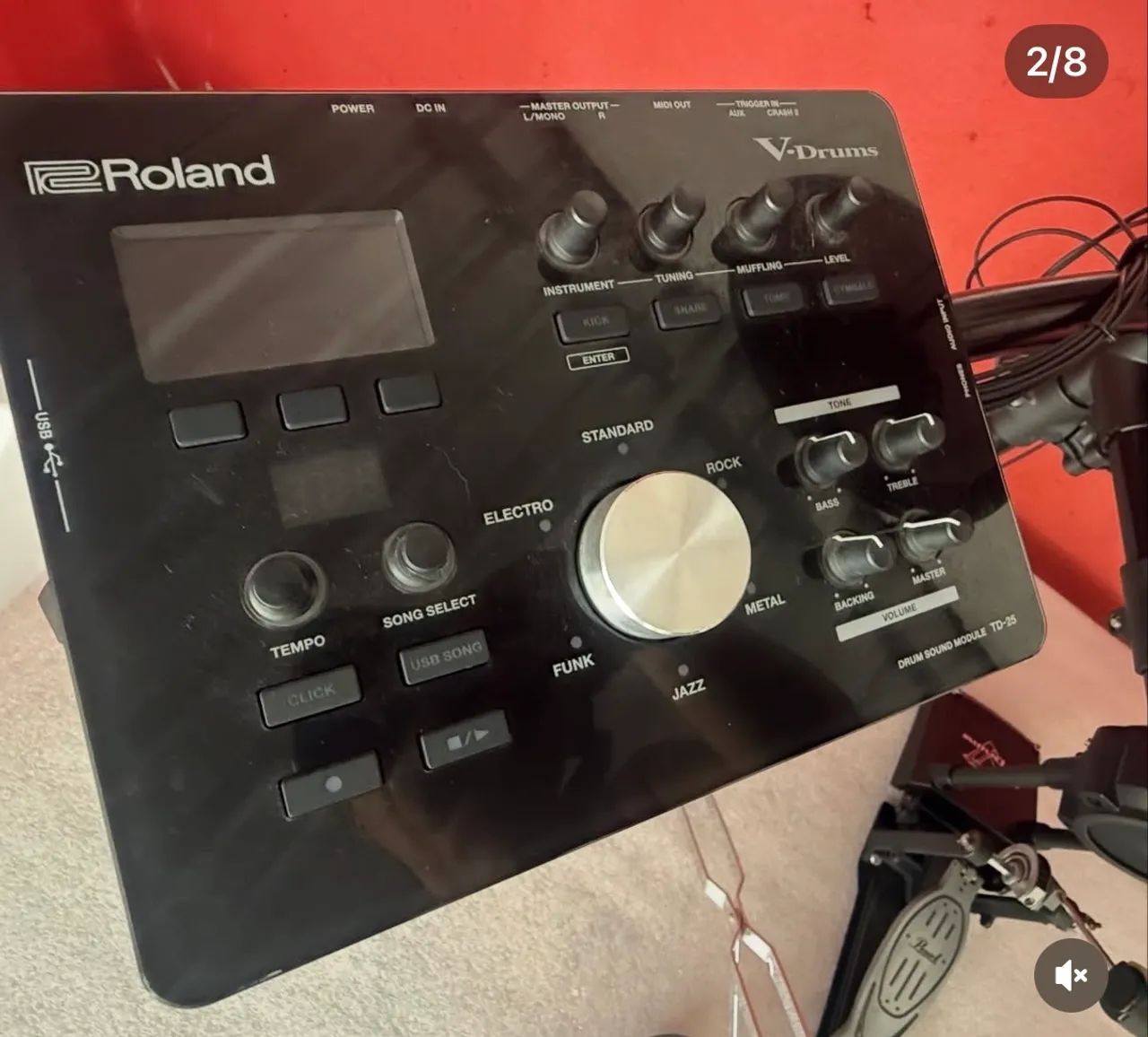 Bateria Roland td25  - Foto 3
