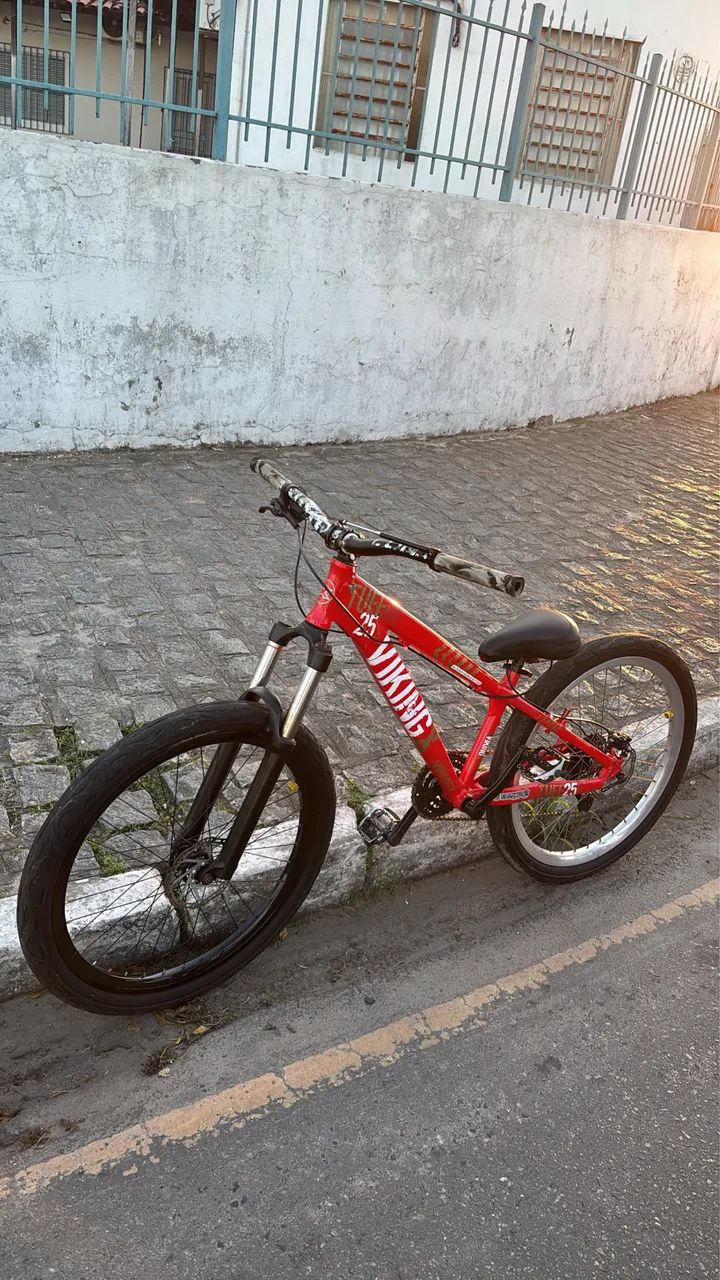 Bicicleta Vikingx Vermelha - Foto 2