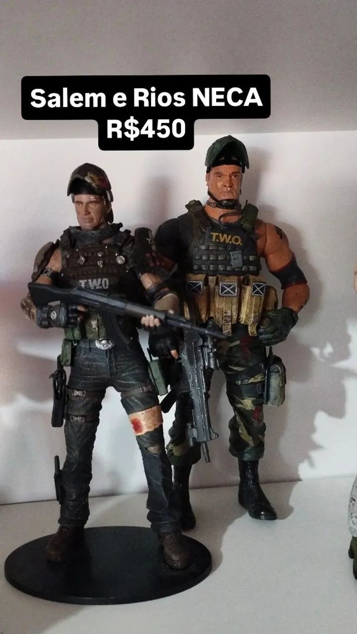 Action figures army of two NECA 