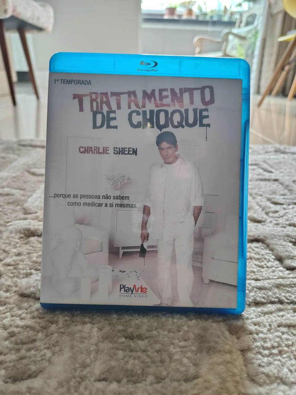 Blu-ray Tratamento de Choque Temporada 1 (Charlie Sheen / Two and a Half Men)