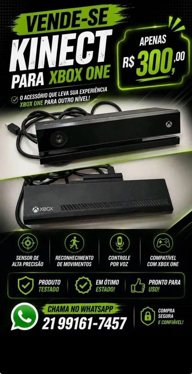 Vendo kinect para X Box One