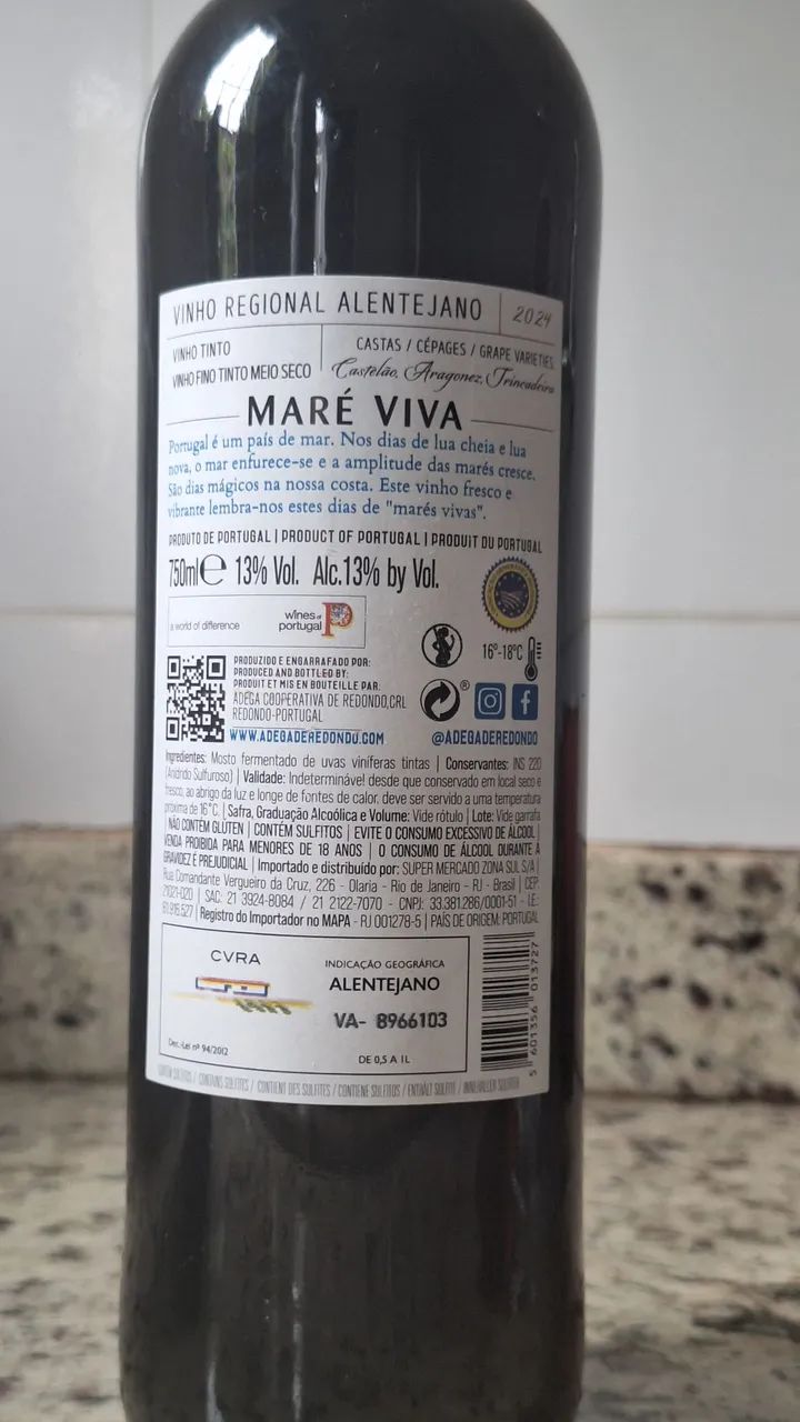 Vinho Português Maré Viva  - Foto 2