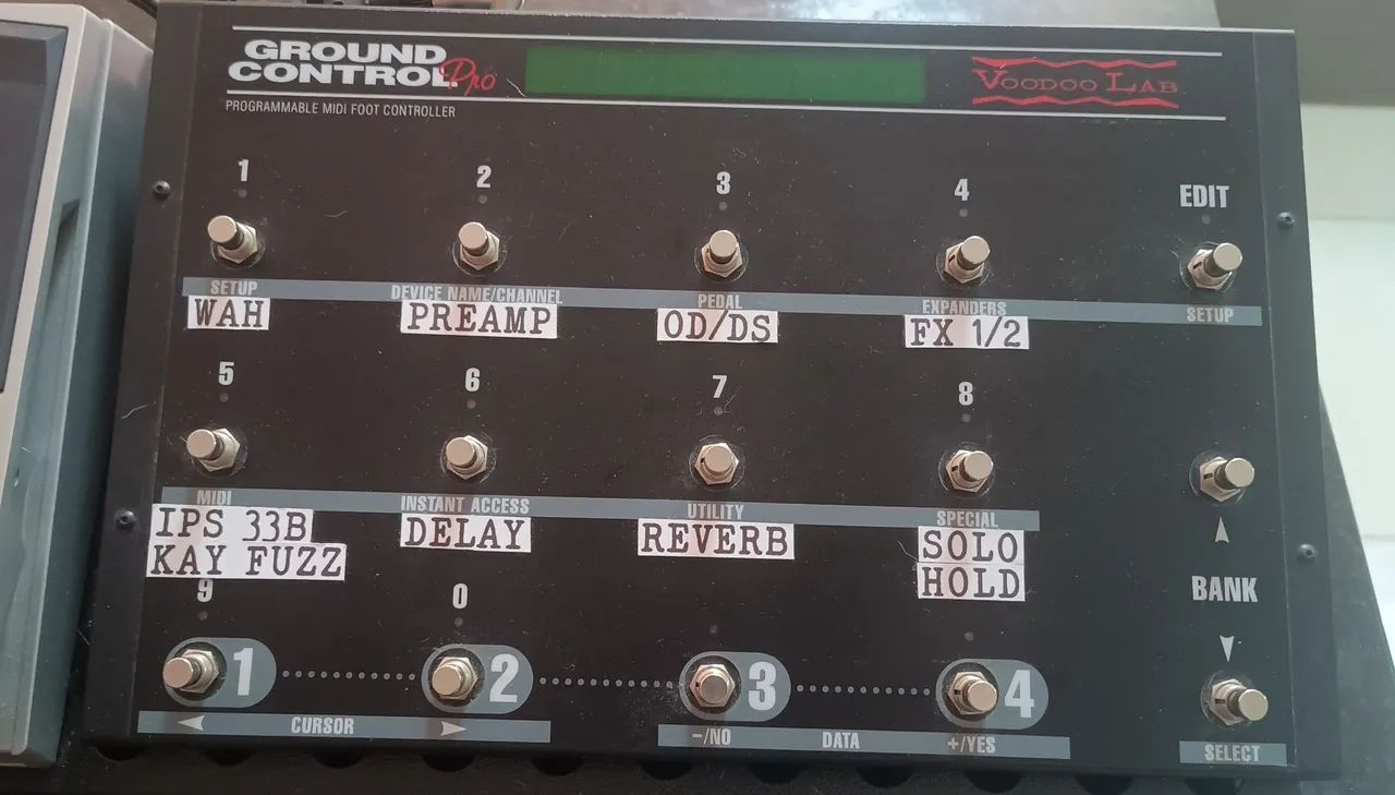 Voodoo Lab Ground Control Pro Midi Footswitch