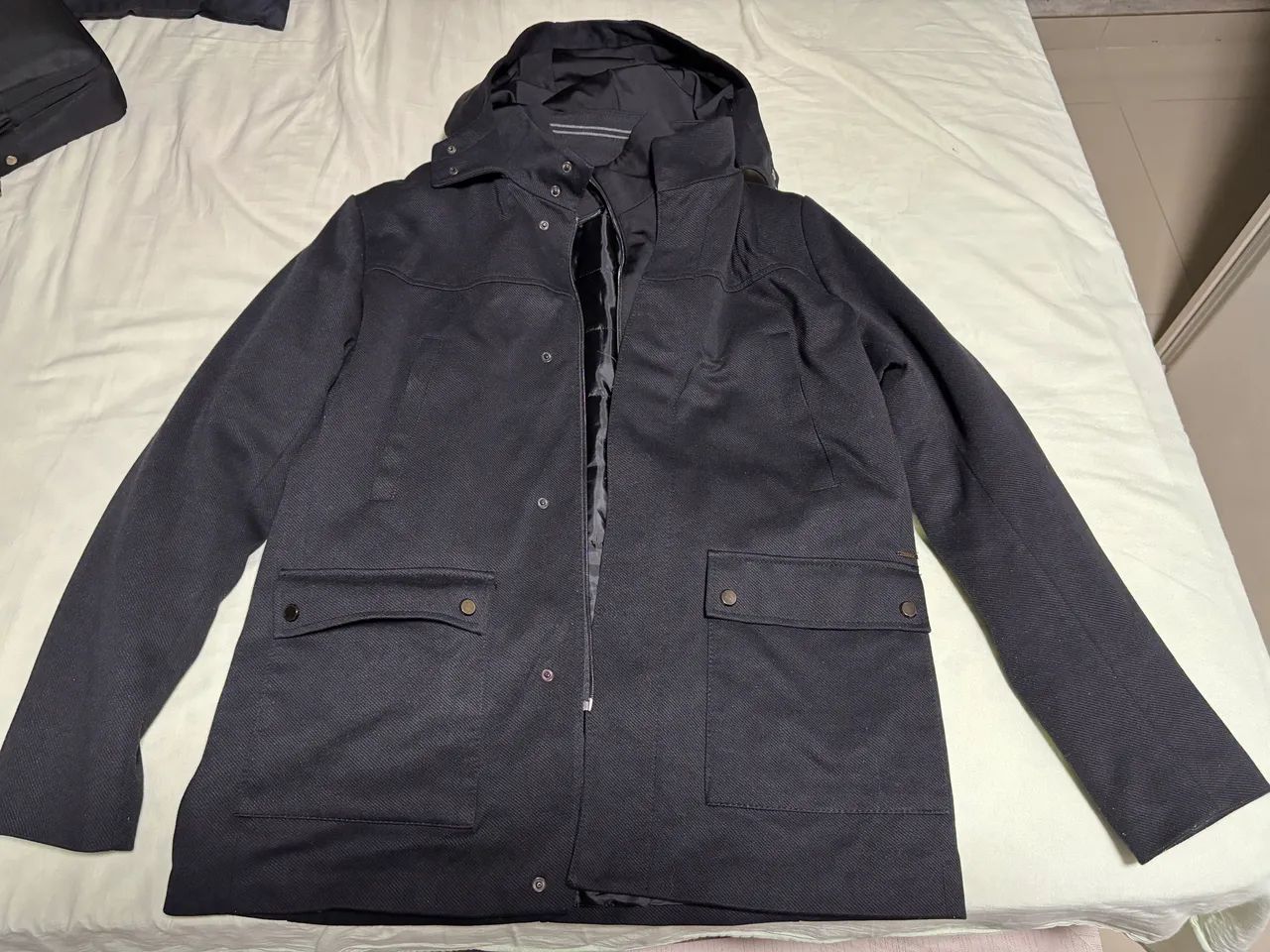 Casaco preto Zara