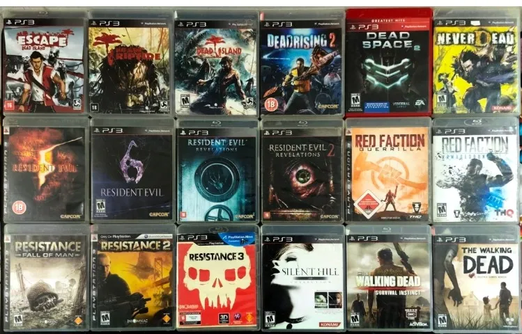 ps3 jogos de zumbi