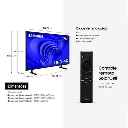 Smart TV 75? 4K LED Samsung - Foto 3
