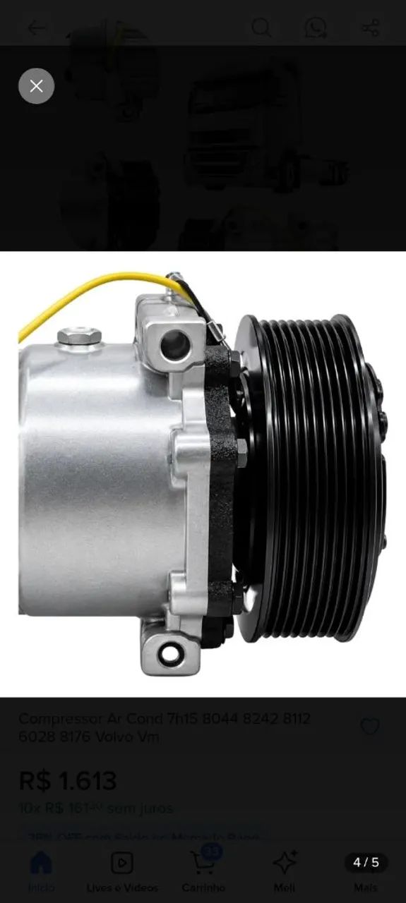 COMPRESSOR DE AR CONDICIONADO  - Foto 3