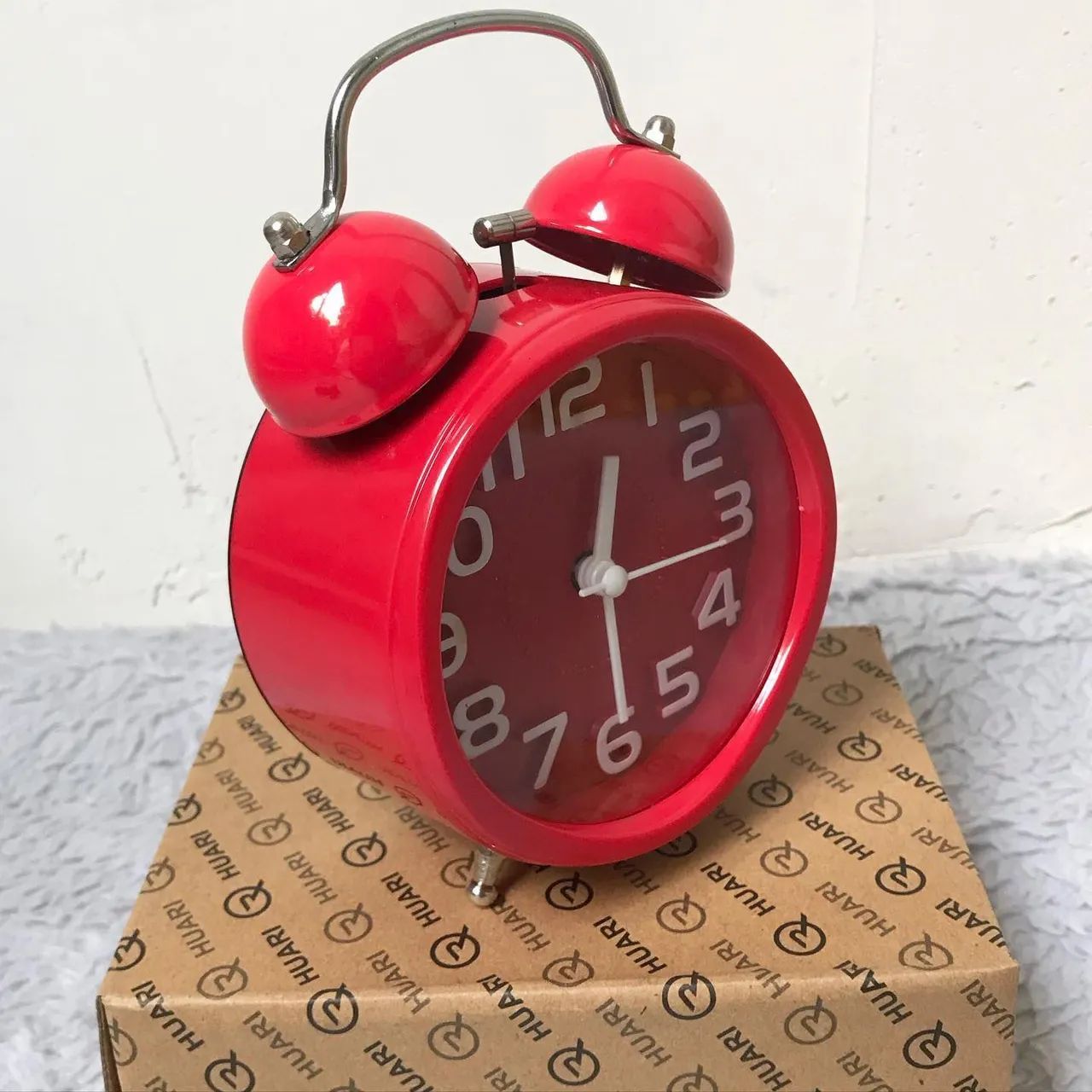 Relógio despertado de mesa com alarme 
