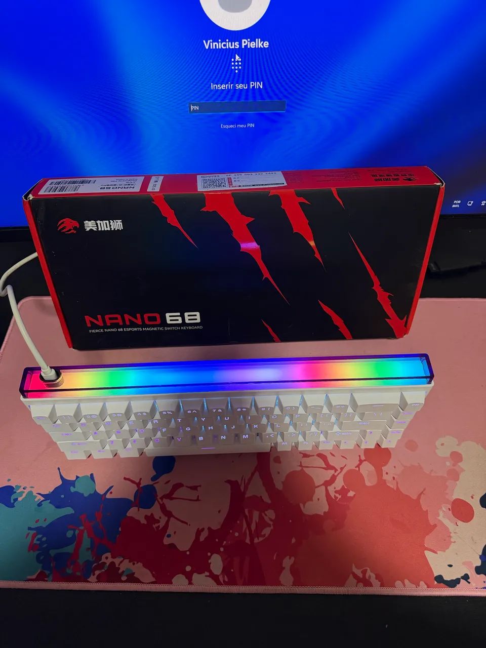 Teclado Magnético NANO 68 - Foto 4