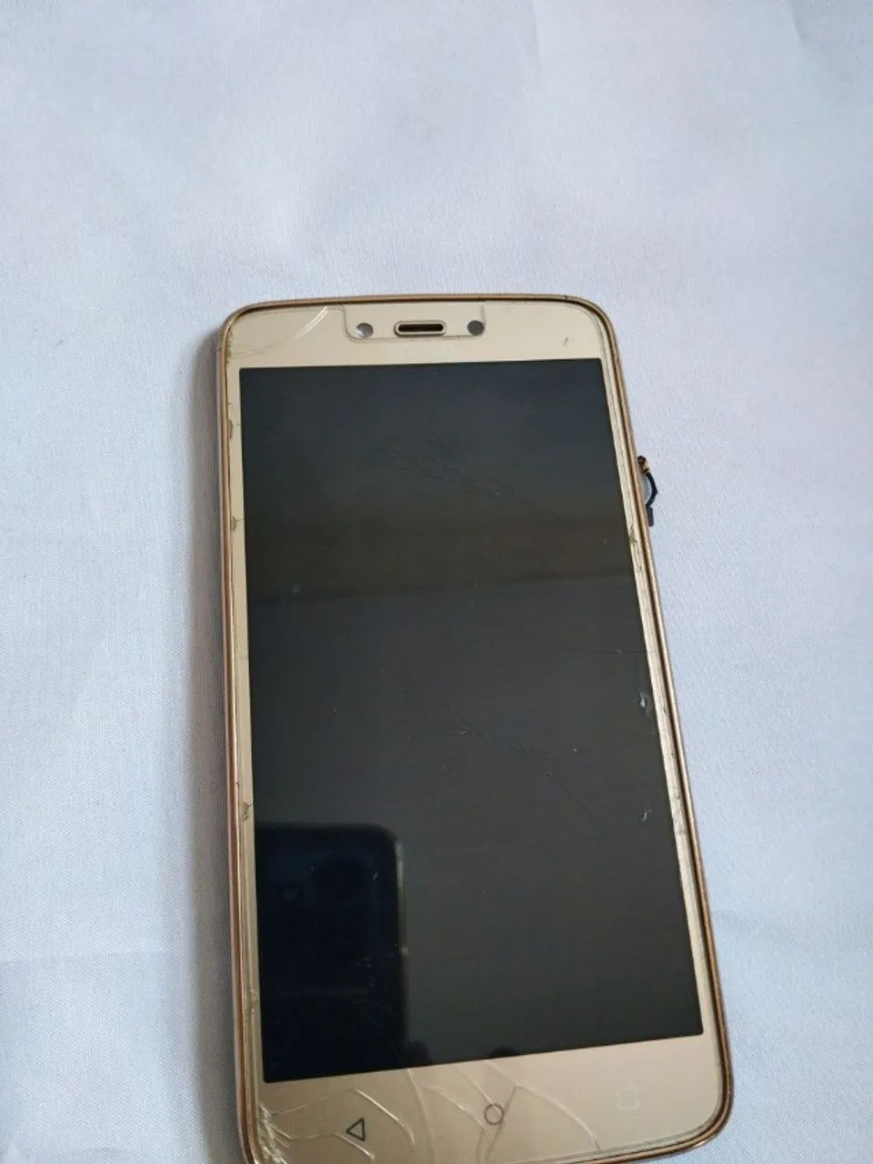 carcaça de celular motorola xt1726 dourada - Foto 5
