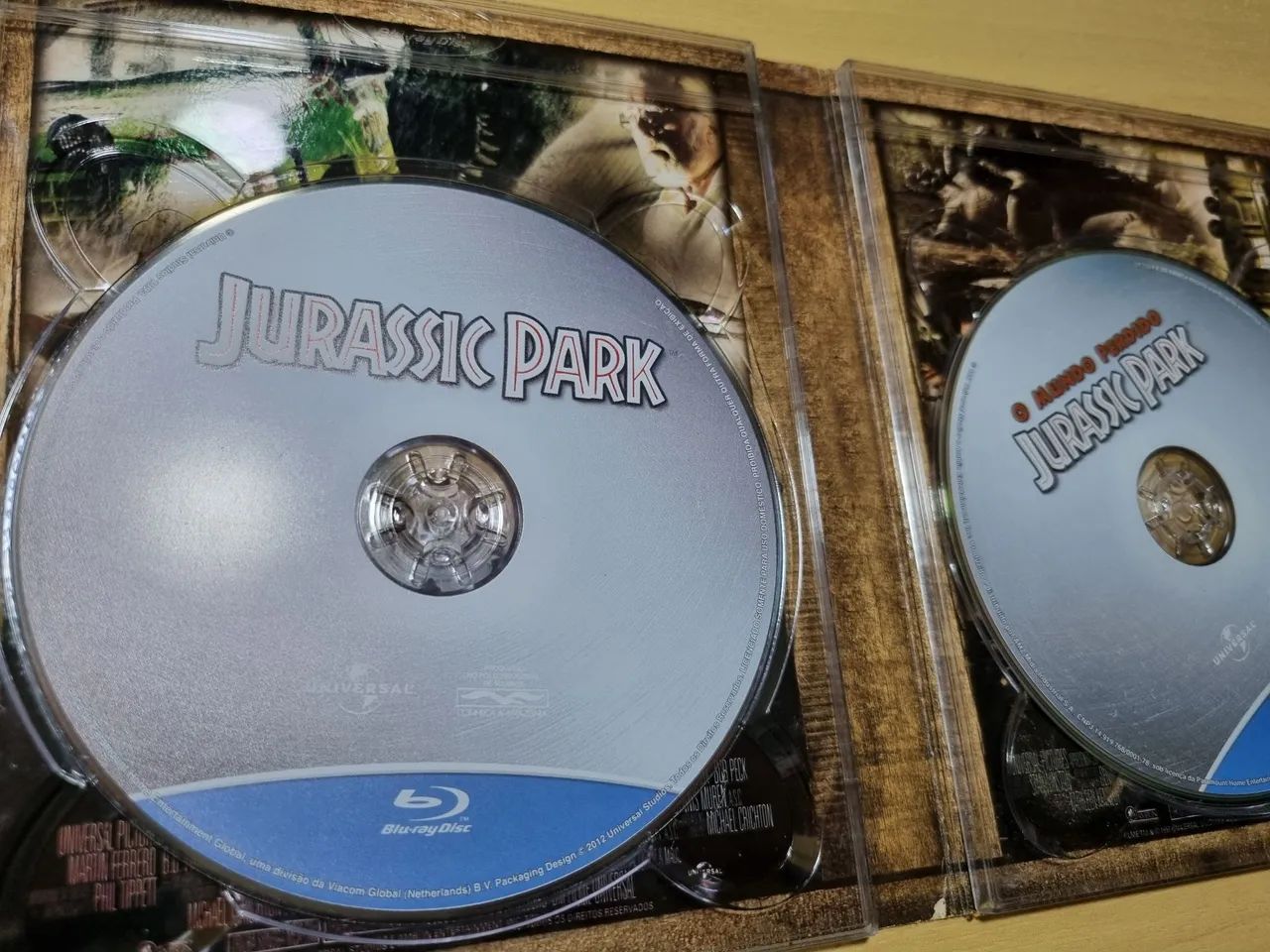Coleçao Bluray Jurassic Park Trilogia - Foto 2