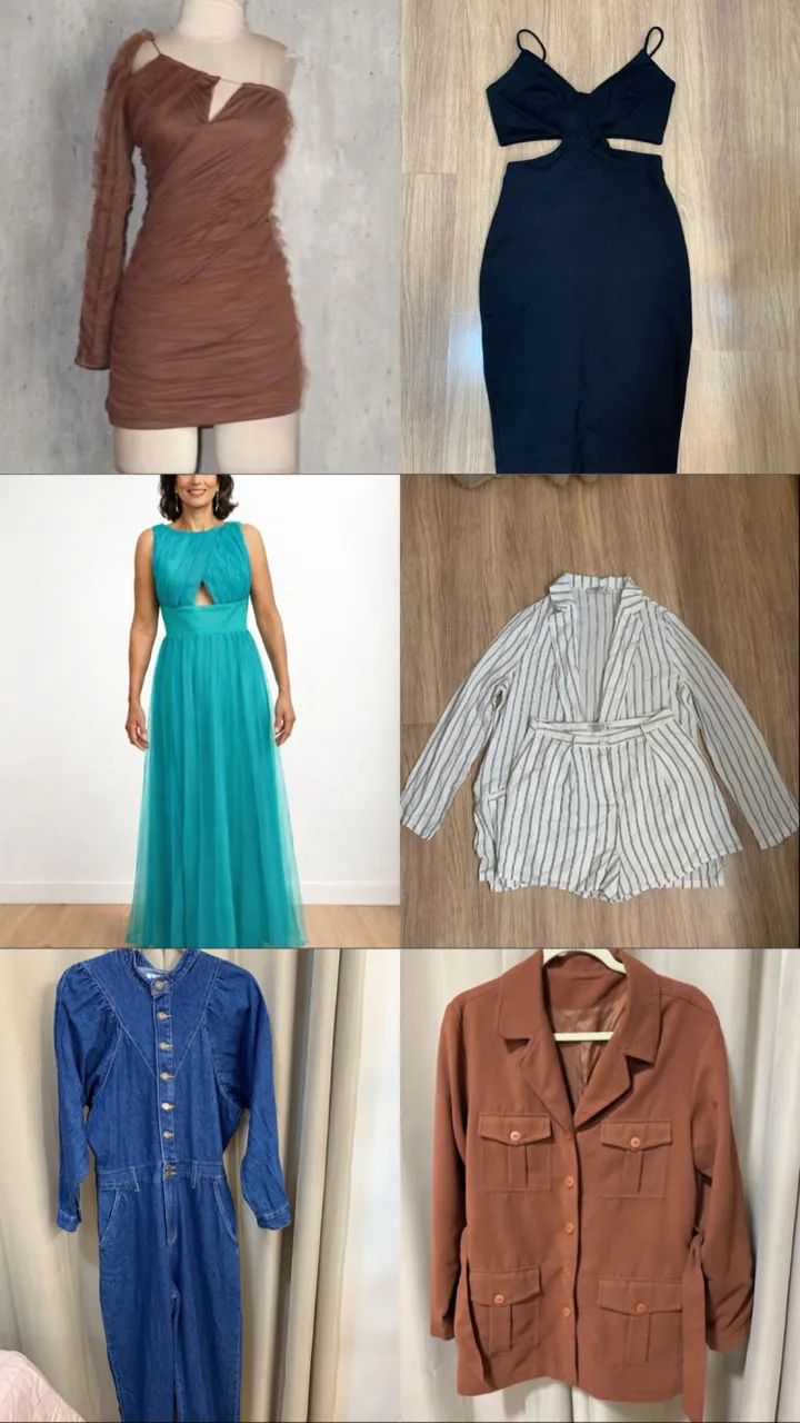 Kit de roupas e calçados femininos  - Foto 2