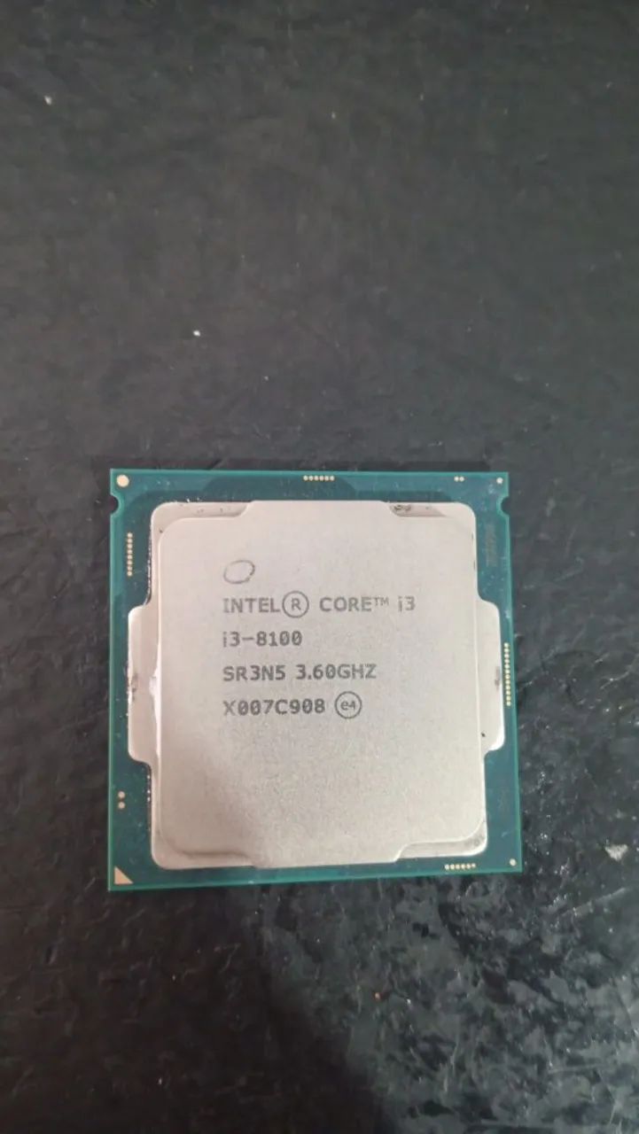 Processador i3 8100