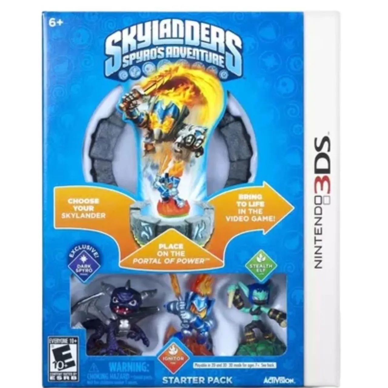 Jogo SkyLanders Nitendo 3DS Com Plataforma e 11 Personagens  - Foto 3