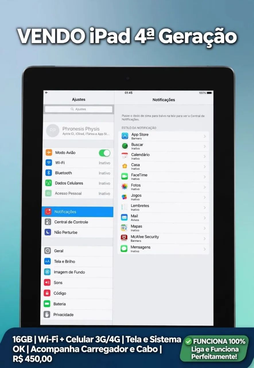 Ipad 4ª geração 16gb - Foto 3