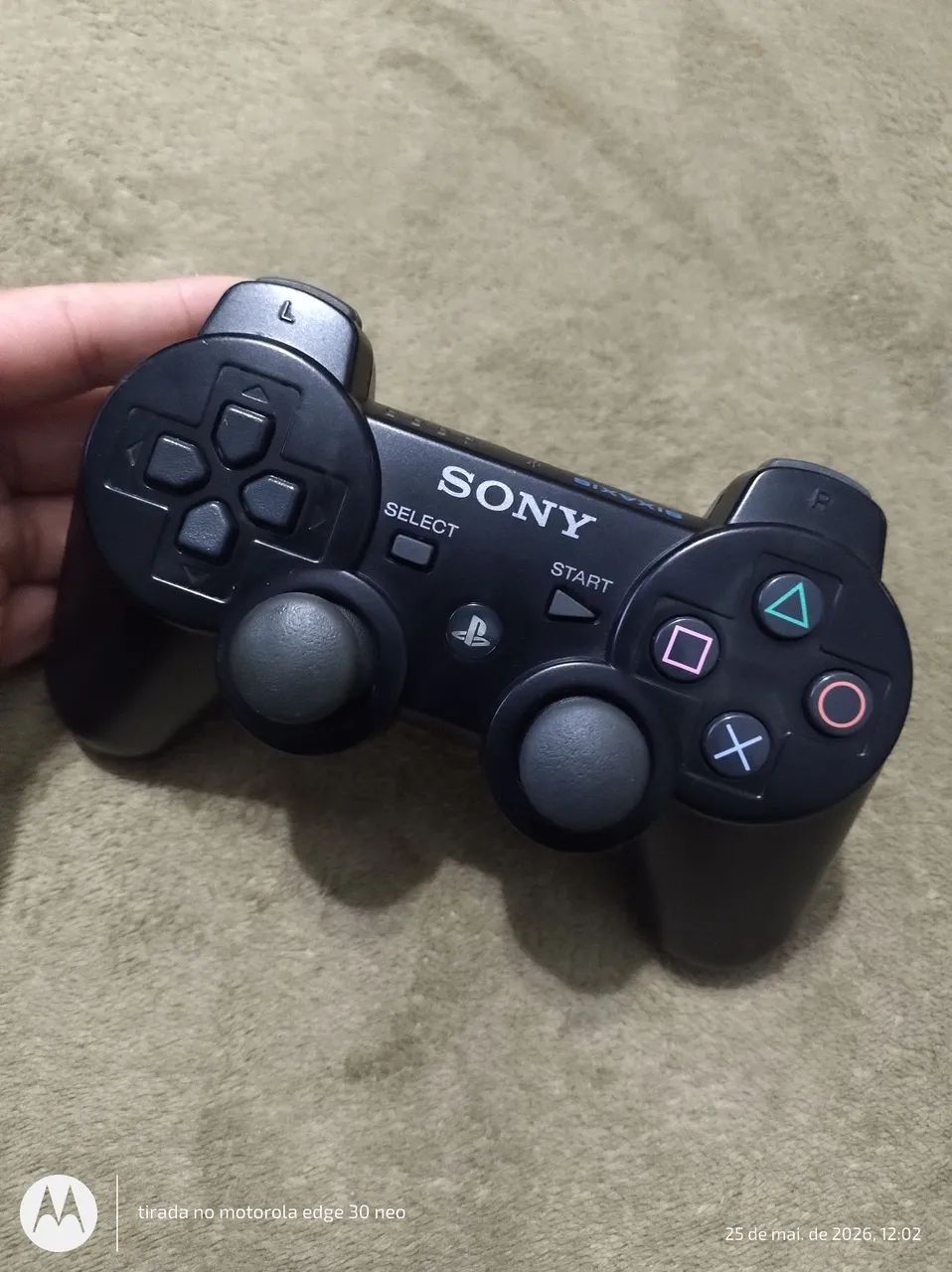 Controle de ps3 transparente funcionando perfeitamente 