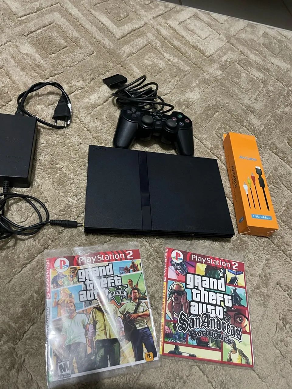 PS2 COM LEITOR 