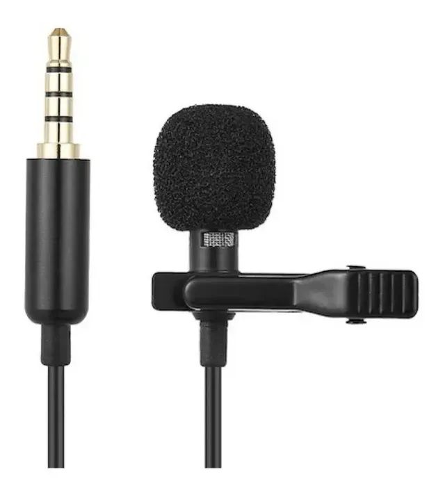 Microfone De Lapela Lavalier 3.5 AUX GL 119 (Novo) - Foto 3
