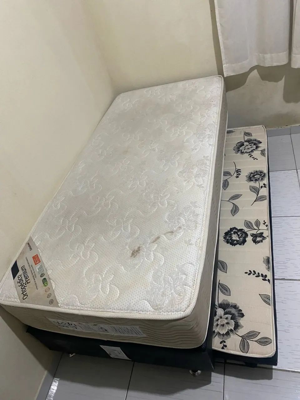 Cama ortopédica com base auxiliar  - Foto 5