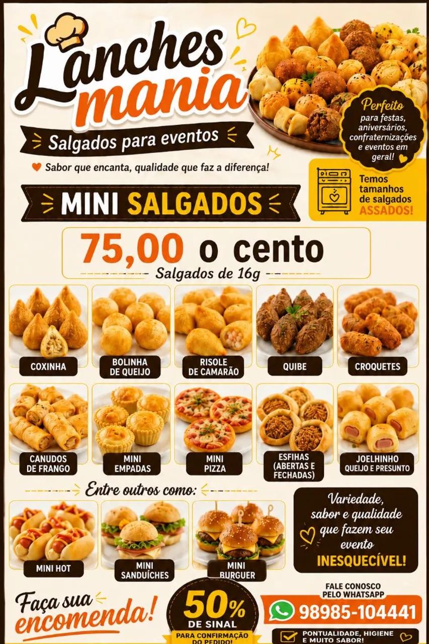 Salgados para festa  - Foto 5
