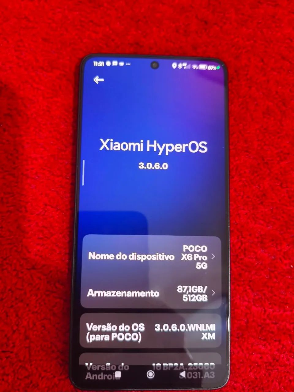 POCO X6 PRO 12 X 512GBS TROCO POR X7 OU X8 PRO  - Foto 2