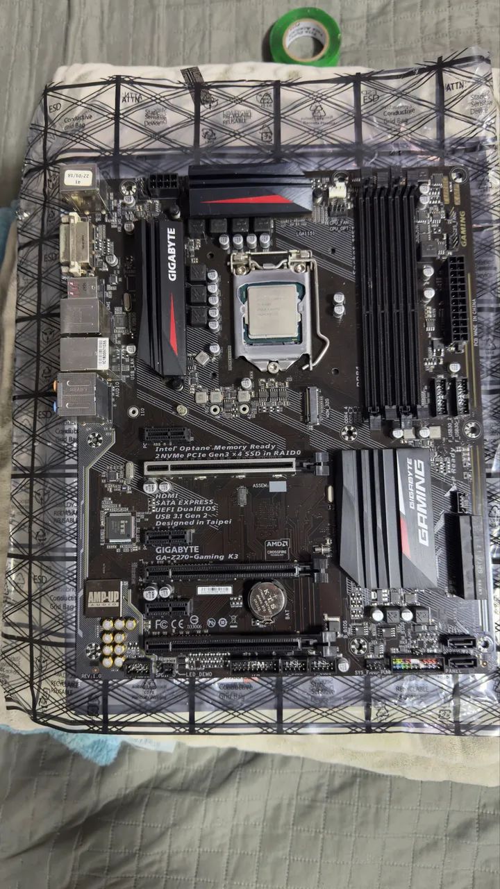 Kit upgrade processar i7 e placa mãe 