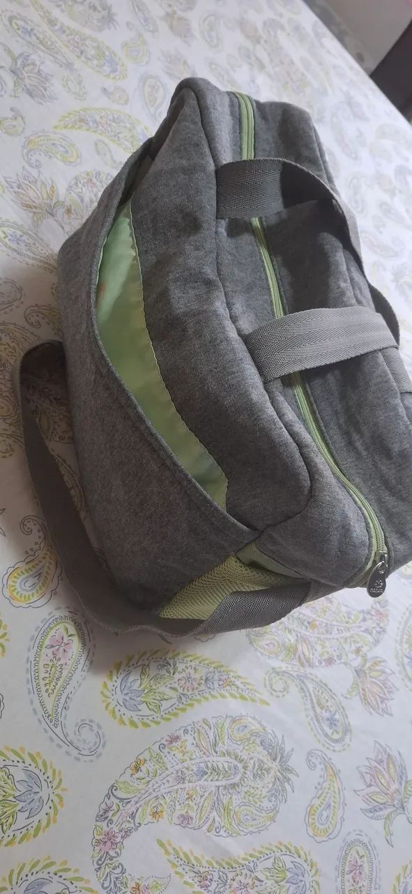 Bolsa bebe natura com trocador - Foto 4