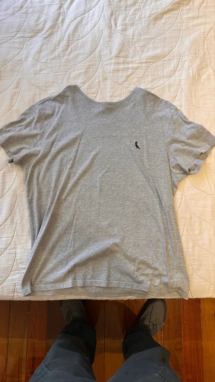 Camisa reserva cinza 