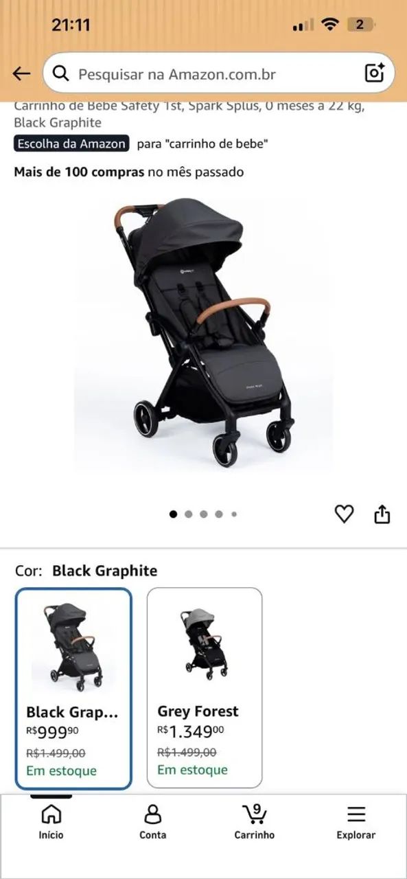 Carrinho de bebê 