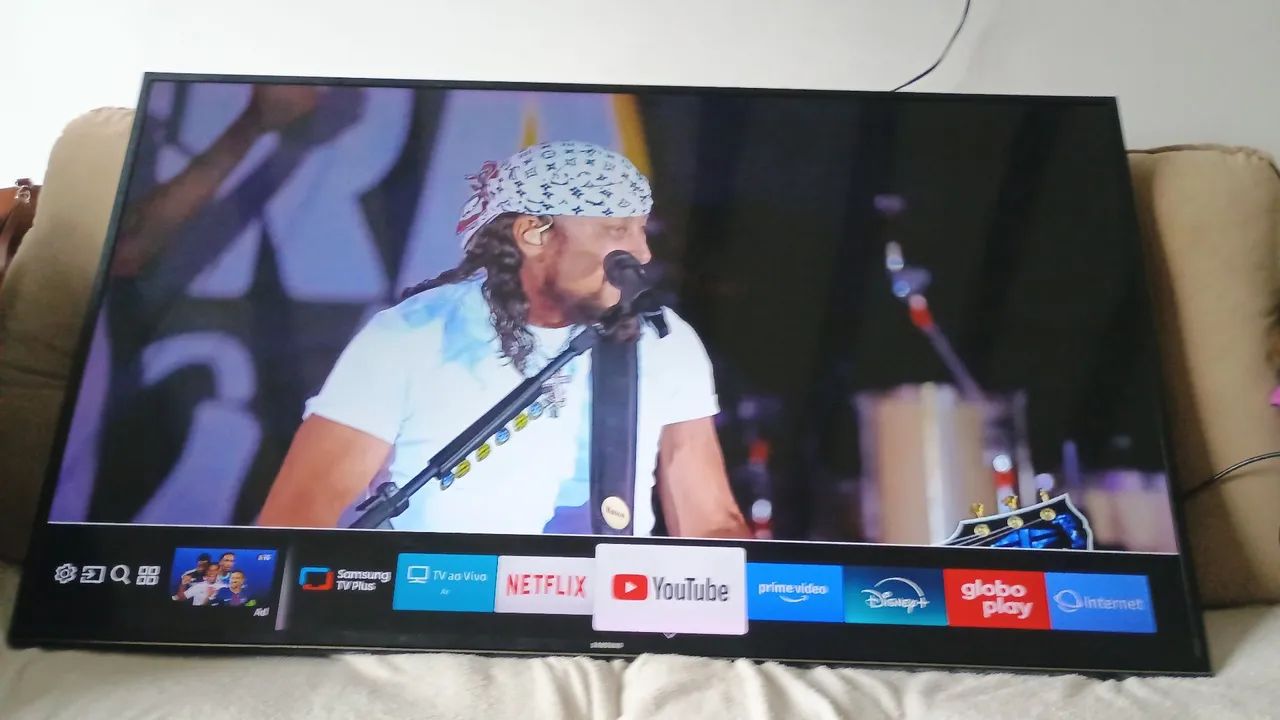 Tv Samsung 55 polegadas smart 4k tv plus  - Foto 4